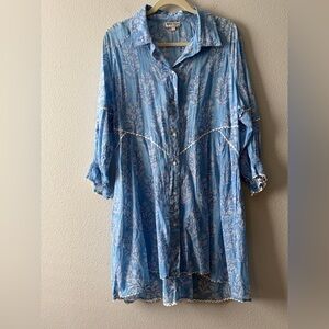 JULIET DUNN 
Raglan shirt dress
